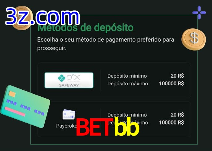 O cassino Betbb oferece uma grande variedade de métodos de pagamento